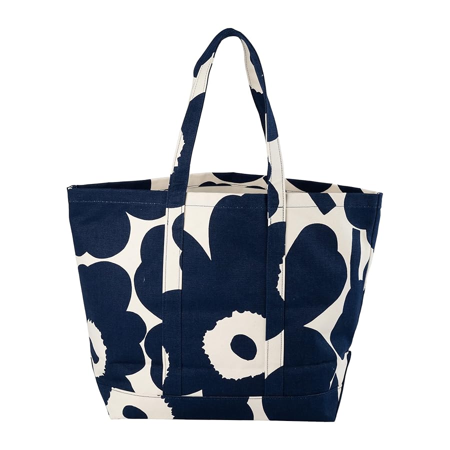 【新品タグ付】マリメッコ トートバッグ ANKKEA ブルー マリメッコ marimekko トートバッグ 091971 845 （コットン